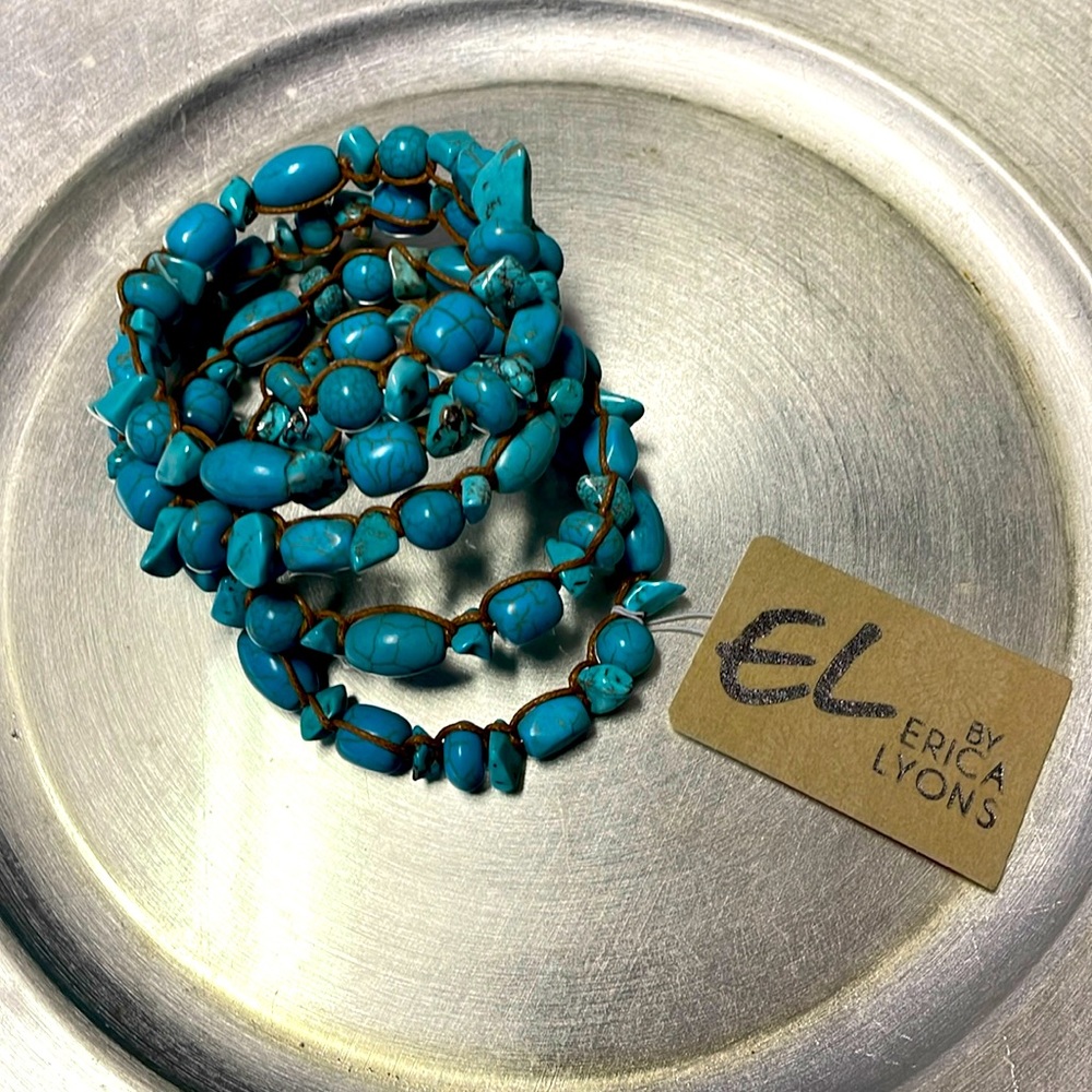 Erica Lyons El Turq Coil Bracelet